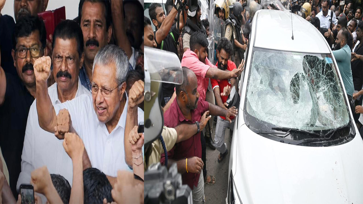 ആഭ്യന്തര വകുപ്പ് മന്ത്രി രമേശ് ചെന്നിത്തല വൻ പരാജയം; SFI-DYFI അക്രമണങ്ങൾക്ക് നേരെ പോലീസ് നോക്ക് കുത്തി - Ramesh Chennithala Home Minister 1 pinarayi vijayam house ed raid